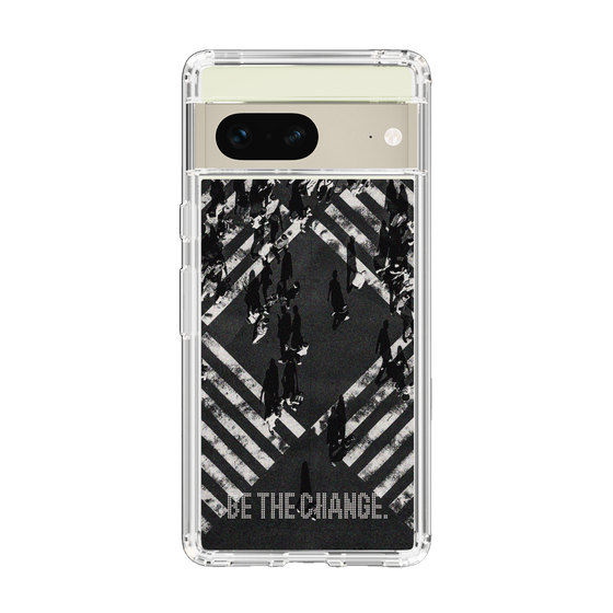 Slim Protection Case［ Original - Dot Overlay - BE THE CHANGE/B ］