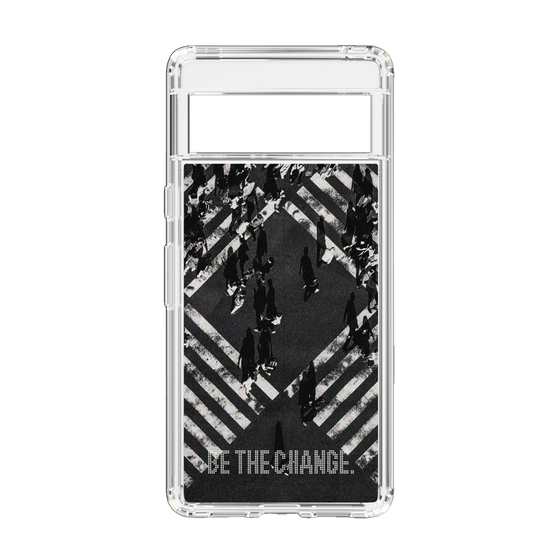 Slim Protection Case［ Original - Dot Overlay - BE THE CHANGE/B ］