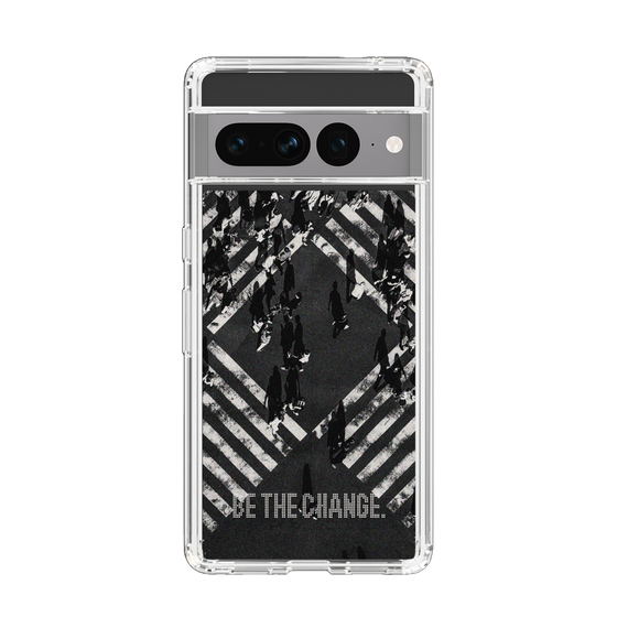 Slim Protection Case［ Original - Dot Overlay - BE THE CHANGE/B ］
