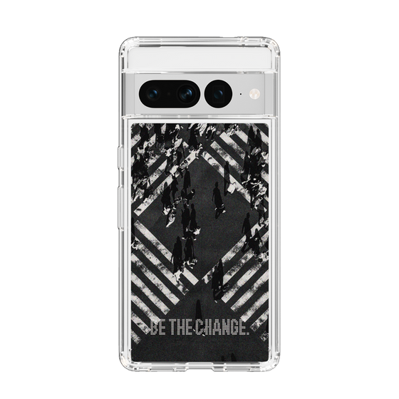 Slim Protection Case［ Original - Dot Overlay - BE THE CHANGE/B ］