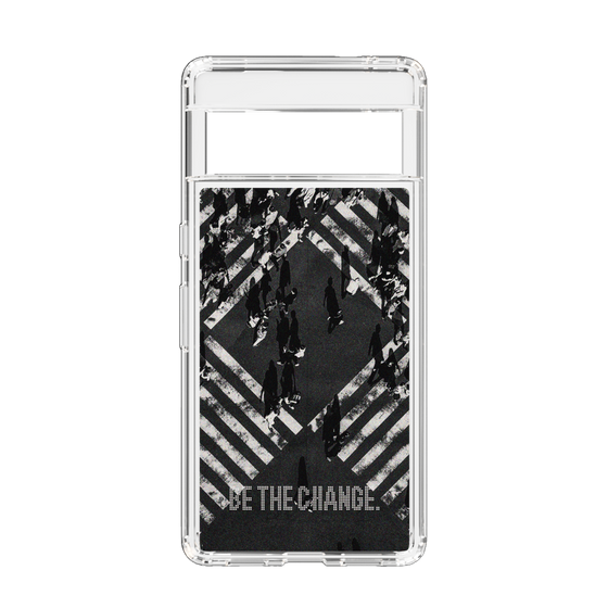 Slim Protection Case［ Original - Dot Overlay - BE THE CHANGE/B ］