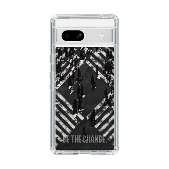 Slim Protection Case［ Original - Dot Overlay - BE THE CHANGE/B ］