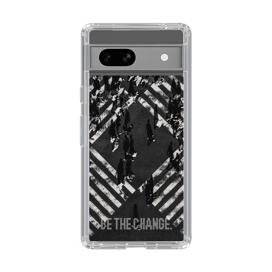 Slim Protection Case［ Original - Dot Overlay - BE THE CHANGE/B ］