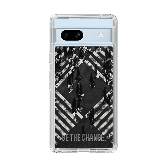 Slim Protection Case［ Original - Dot Overlay - BE THE CHANGE/B ］