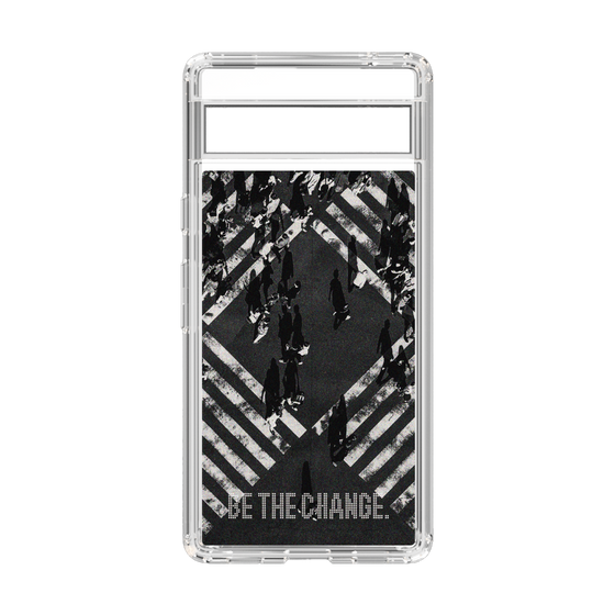 Slim Protection Case［ Original - Dot Overlay - BE THE CHANGE/B ］