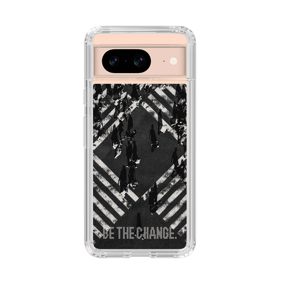 Slim Protection Case［ Original - Dot Overlay - BE THE CHANGE/B ］