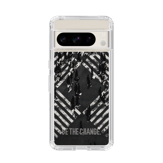 Slim Protection Case［ Original - Dot Overlay - BE THE CHANGE/B ］