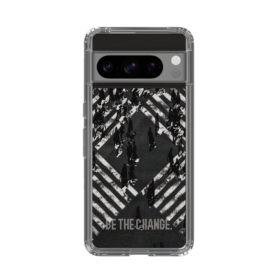 Slim Protection Case［ Original - Dot Overlay - BE THE CHANGE/B ］