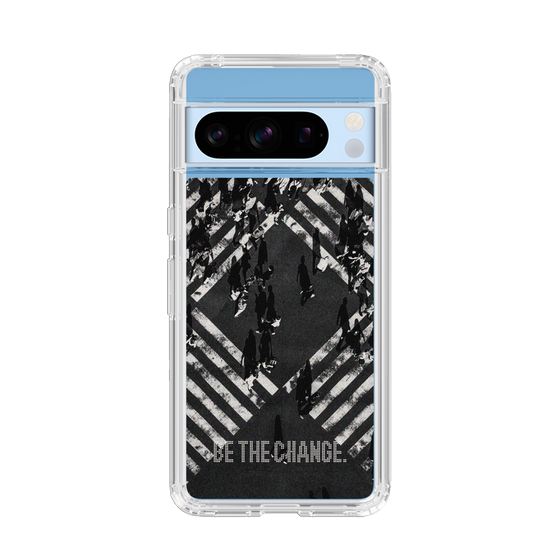 Slim Protection Case［ Original - Dot Overlay - BE THE CHANGE/B ］