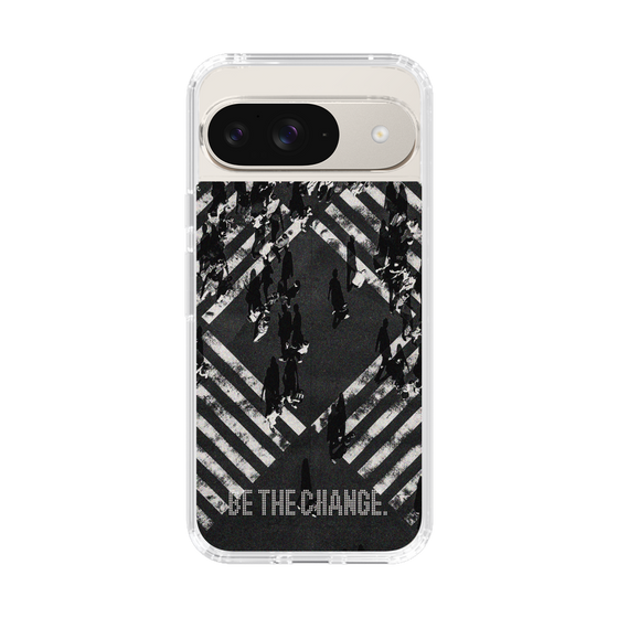 Slim Protection Case［ Original - Dot Overlay - BE THE CHANGE/B ］
