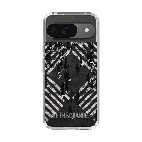 Slim Protection Case［ Original - Dot Overlay - BE THE CHANGE/B ］