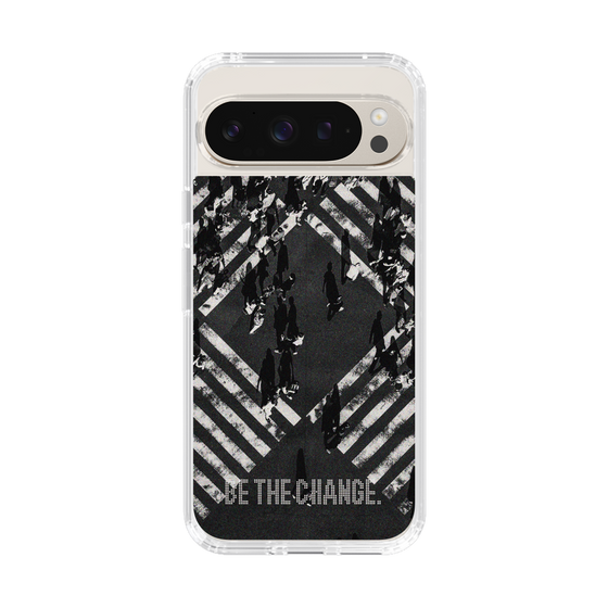 Slim Protection Case［ Original - Dot Overlay - BE THE CHANGE/B ］