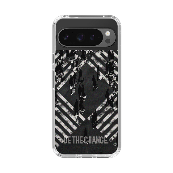 Slim Protection Case［ Original - Dot Overlay - BE THE CHANGE/B ］