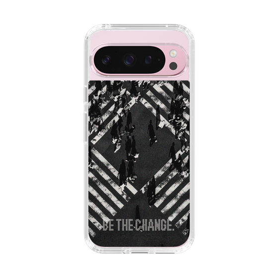Slim Protection Case［ Original - Dot Overlay - BE THE CHANGE/B ］