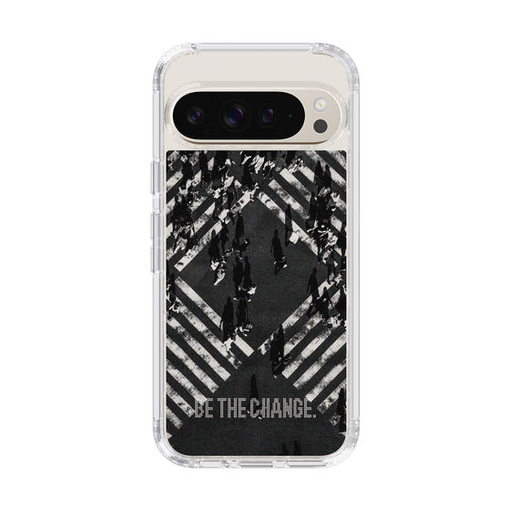 Slim Protection Case［ Original - Dot Overlay - BE THE CHANGE/B ］