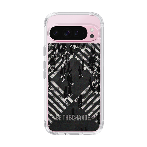 Slim Protection Case［ Original - Dot Overlay - BE THE CHANGE/B ］