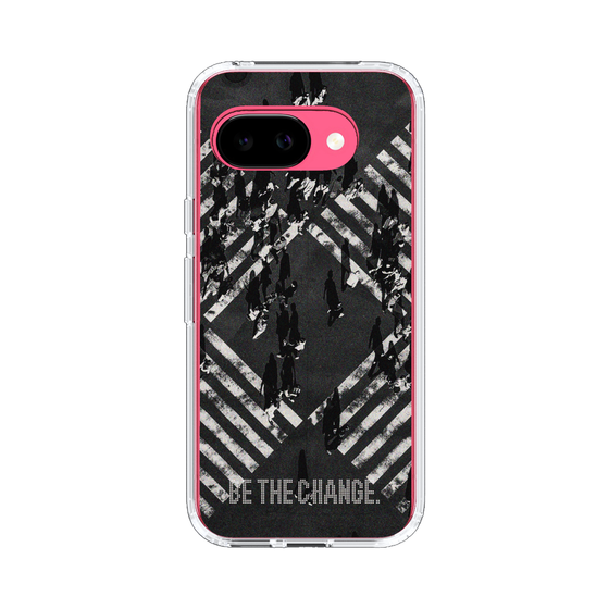 Slim Protection Case［ Original - Dot Overlay - BE THE CHANGE/B ］