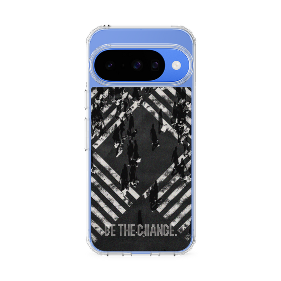 Slim Protection Case［ Original - Dot Overlay - BE THE CHANGE/B ］