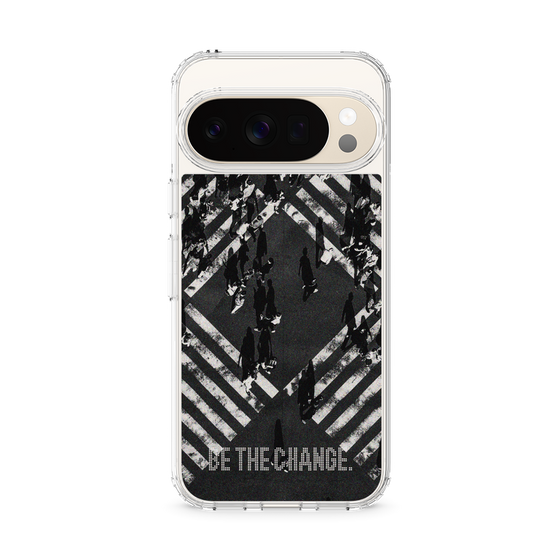 Slim Protection Case［ Original - Dot Overlay - BE THE CHANGE/B ］