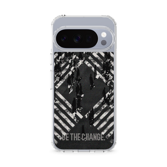 Slim Protection Case［ Original - Dot Overlay - BE THE CHANGE/B ］