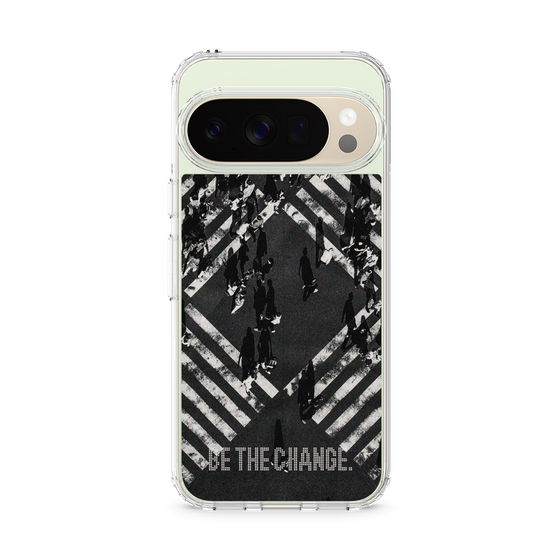 Slim Protection Case［ Original - Dot Overlay - BE THE CHANGE/B ］