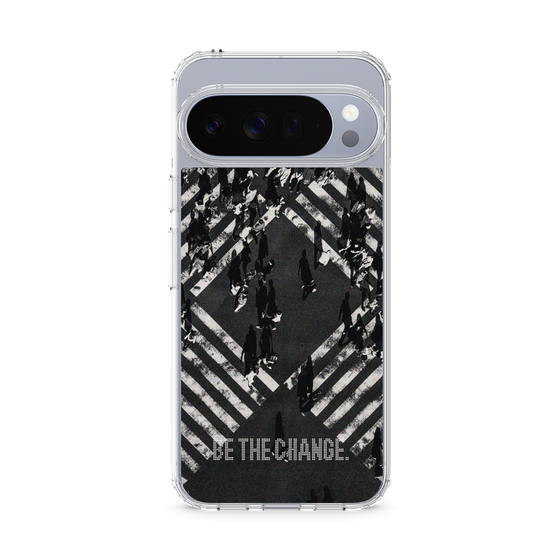 Slim Protection Case［ Original - Dot Overlay - BE THE CHANGE/B ］