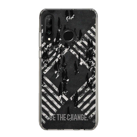 Slim Protection Case［ Original - Dot Overlay - BE THE CHANGE/B ］