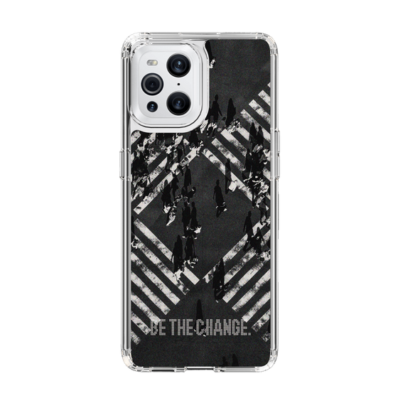 Slim Protection Case［ Original - Dot Overlay - BE THE CHANGE/B ］