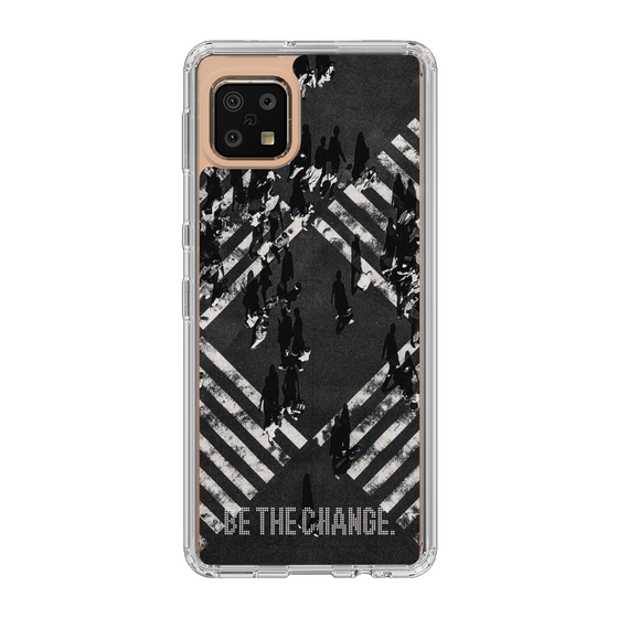 Slim Protection Case［ Original - Dot Overlay - BE THE CHANGE/B ］