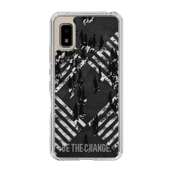 Slim Protection Case［ Original - Dot Overlay - BE THE CHANGE/B ］