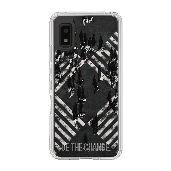 Slim Protection Case［ Original - Dot Overlay - BE THE CHANGE/B ］