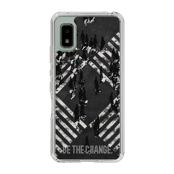 Slim Protection Case［ Original - Dot Overlay - BE THE CHANGE/B ］