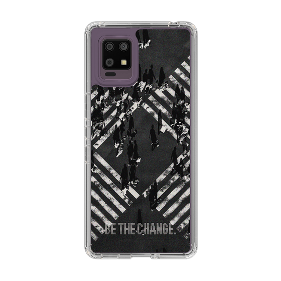 Slim Protection Case［ Original - Dot Overlay - BE THE CHANGE/B ］