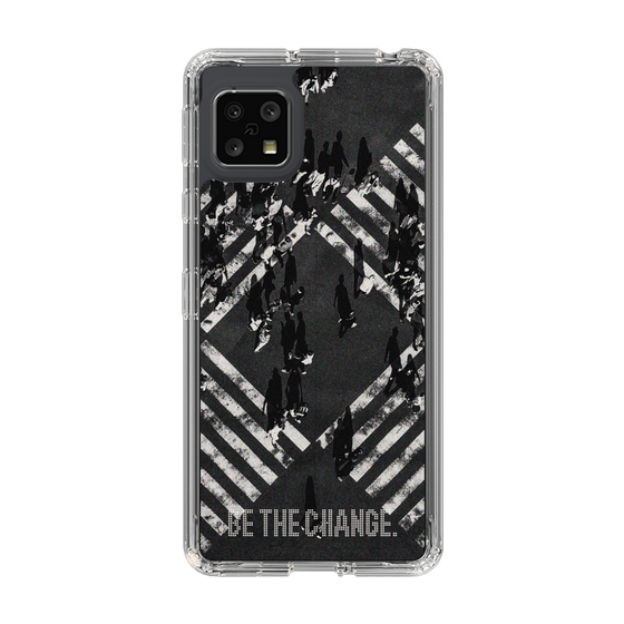 Slim Protection Case［ Original - Dot Overlay - BE THE CHANGE/B ］