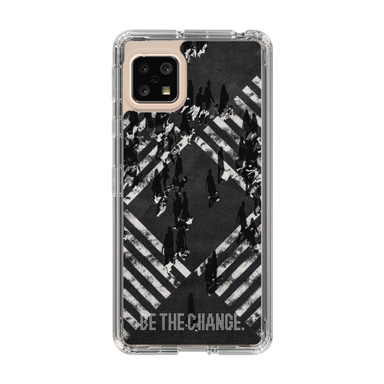 Slim Protection Case［ Original - Dot Overlay - BE THE CHANGE/B ］