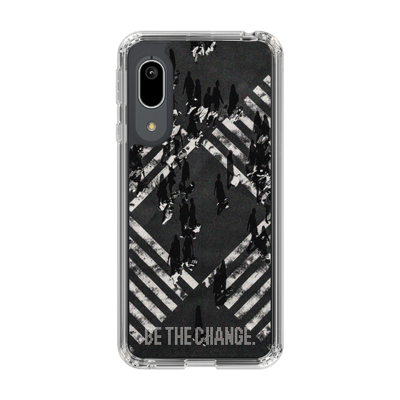 Slim Protection Case［ Original - Dot Overlay - BE THE CHANGE/B ］