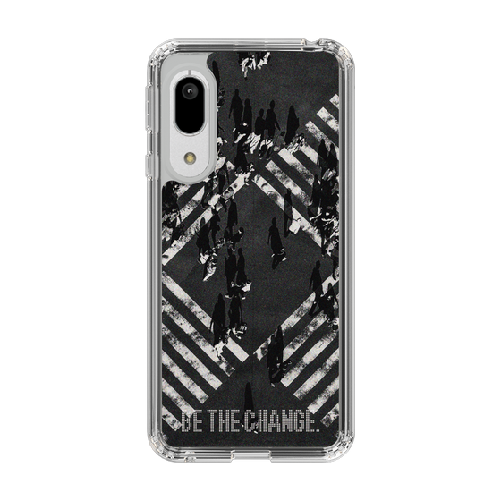 Slim Protection Case［ Original - Dot Overlay - BE THE CHANGE/B ］