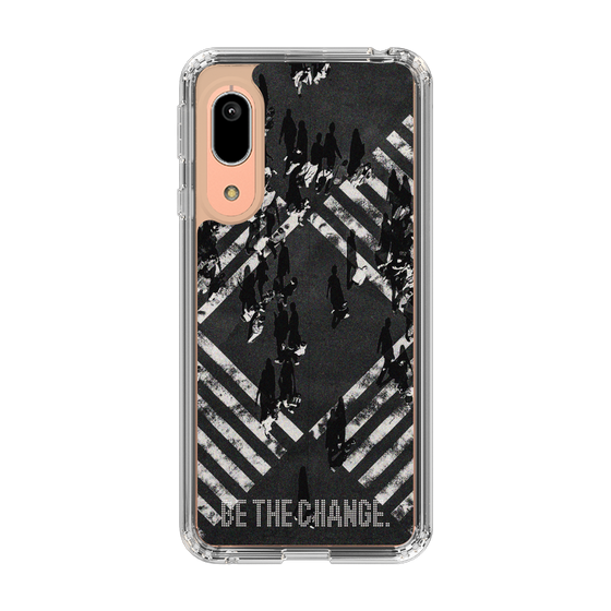 Slim Protection Case［ Original - Dot Overlay - BE THE CHANGE/B ］