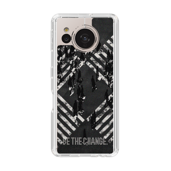 Slim Protection Case［ Original - Dot Overlay - BE THE CHANGE/B ］