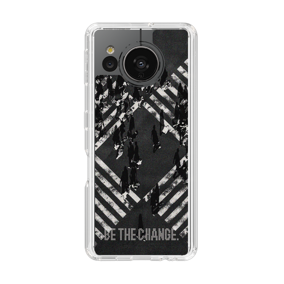Slim Protection Case［ Original - Dot Overlay - BE THE CHANGE/B ］