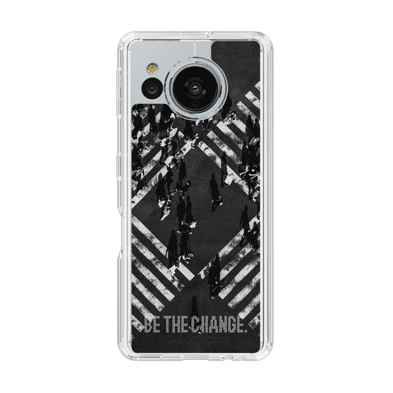 Slim Protection Case［ Original - Dot Overlay - BE THE CHANGE/B ］