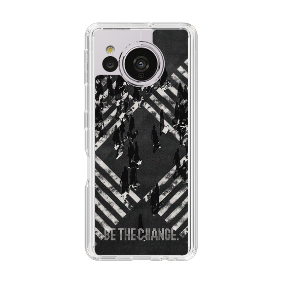 Slim Protection Case［ Original - Dot Overlay - BE THE CHANGE/B ］