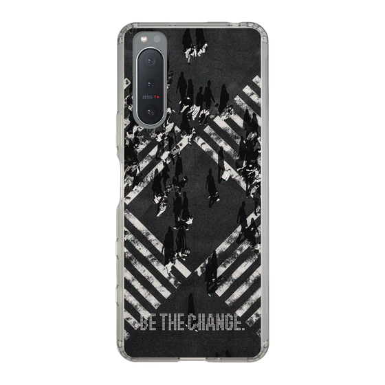 Slim Protection Case［ Original - Dot Overlay - BE THE CHANGE/B ］