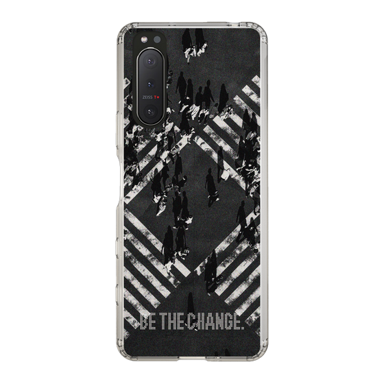 Slim Protection Case［ Original - Dot Overlay - BE THE CHANGE/B ］