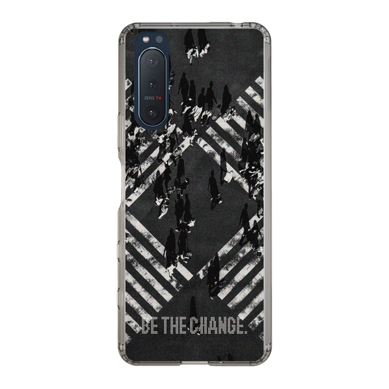Slim Protection Case［ Original - Dot Overlay - BE THE CHANGE/B ］