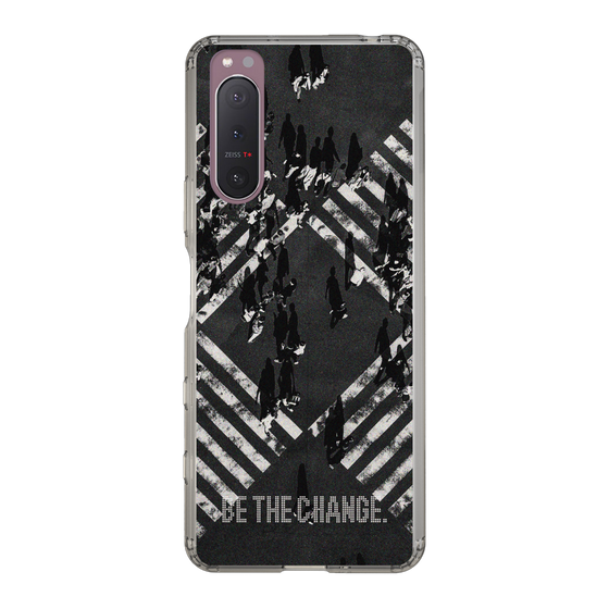 Slim Protection Case［ Original - Dot Overlay - BE THE CHANGE/B ］