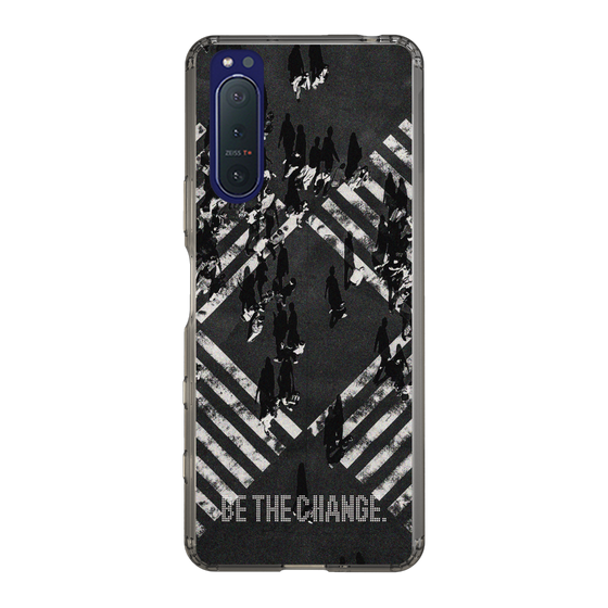 Slim Protection Case［ Original - Dot Overlay - BE THE CHANGE/B ］