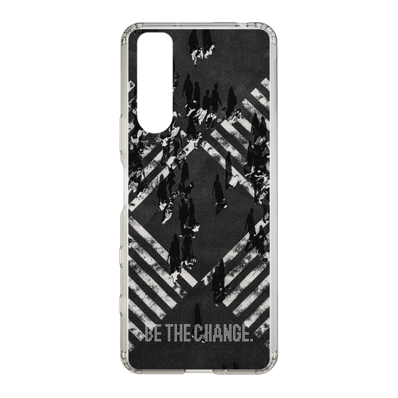 Slim Protection Case［ Original - Dot Overlay - BE THE CHANGE/B ］