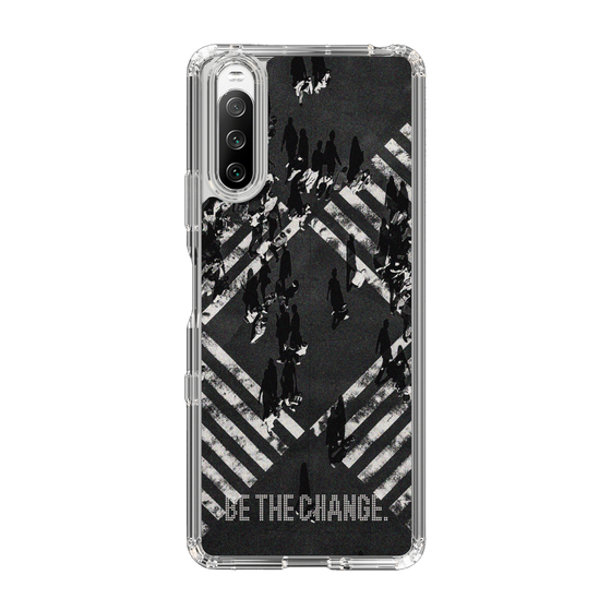 Slim Protection Case［ Original - Dot Overlay - BE THE CHANGE/B ］
