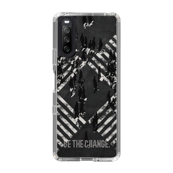 Slim Protection Case［ Original - Dot Overlay - BE THE CHANGE/B ］